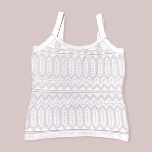 WHITE HOUSE BLACK MARKET Knit Tank Top Size Medium